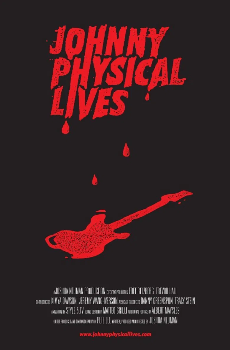 Johnny Physical Lives poster background