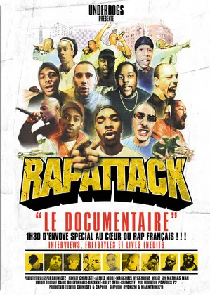 Rap Attack poster background