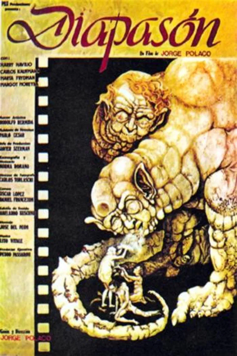 Diapasón poster background