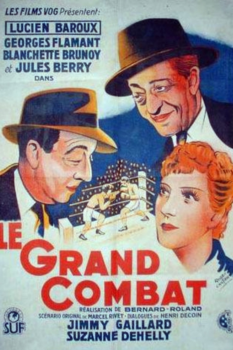 The Big Fight poster background