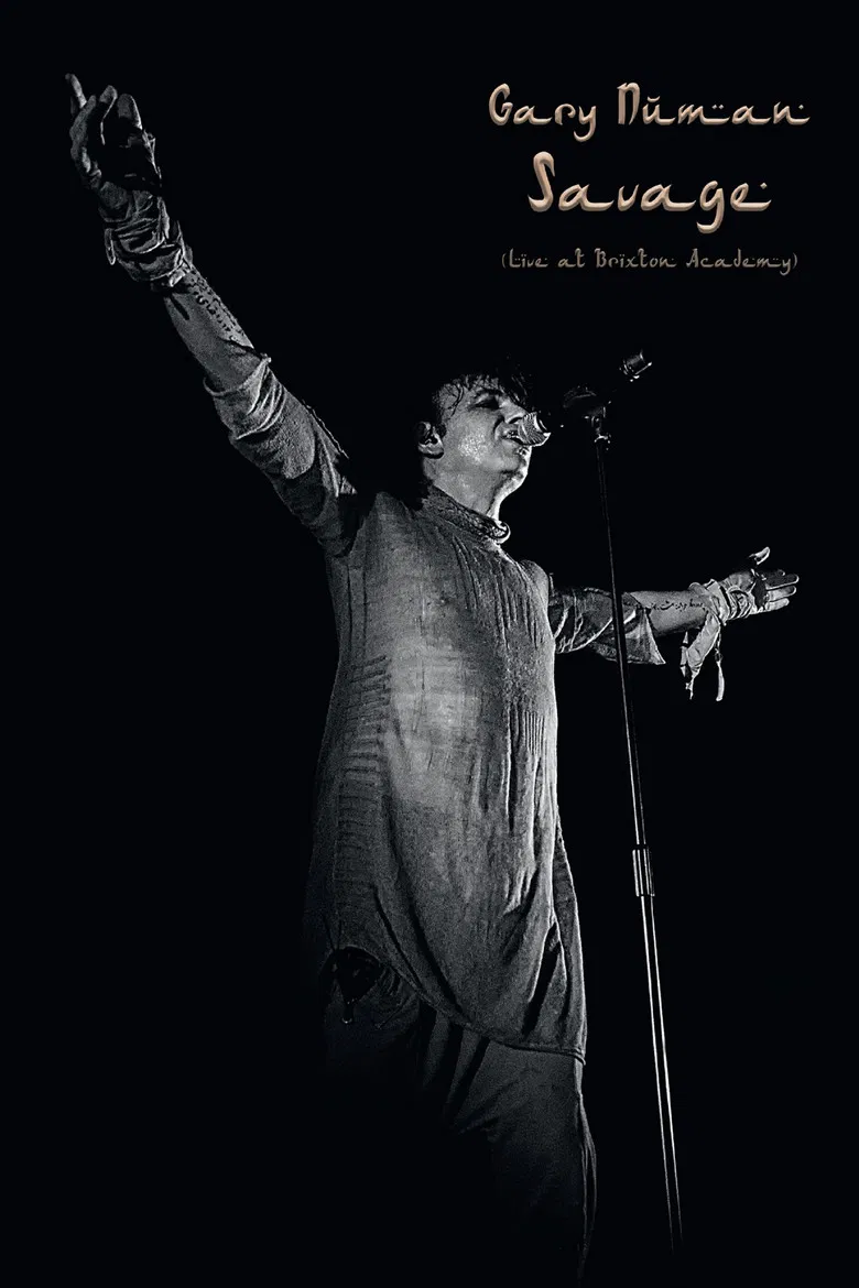 Gary Numan: Savage (Live at Brixton Academy) poster background