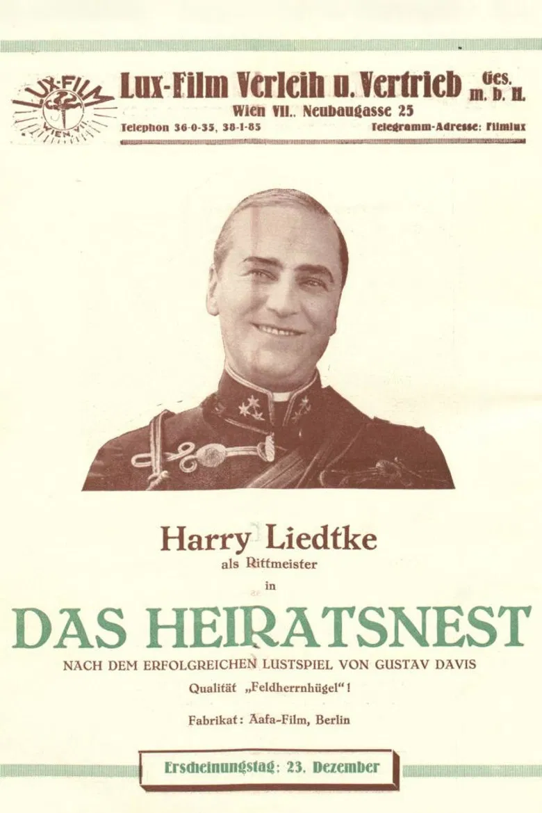 Das Heiratsnest poster background