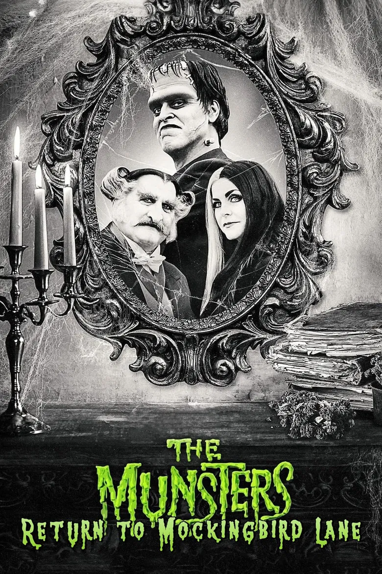 The Munsters: Return to Mockingbird Lane poster background