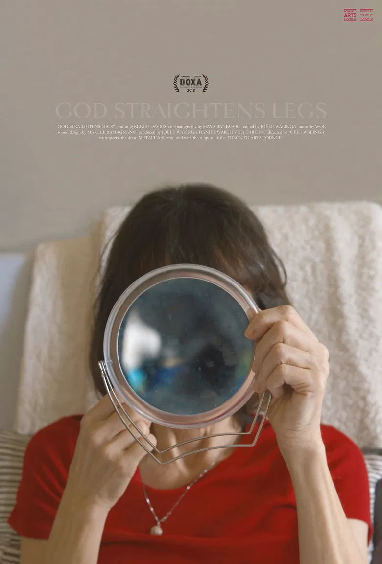 God Straightens Legs poster background