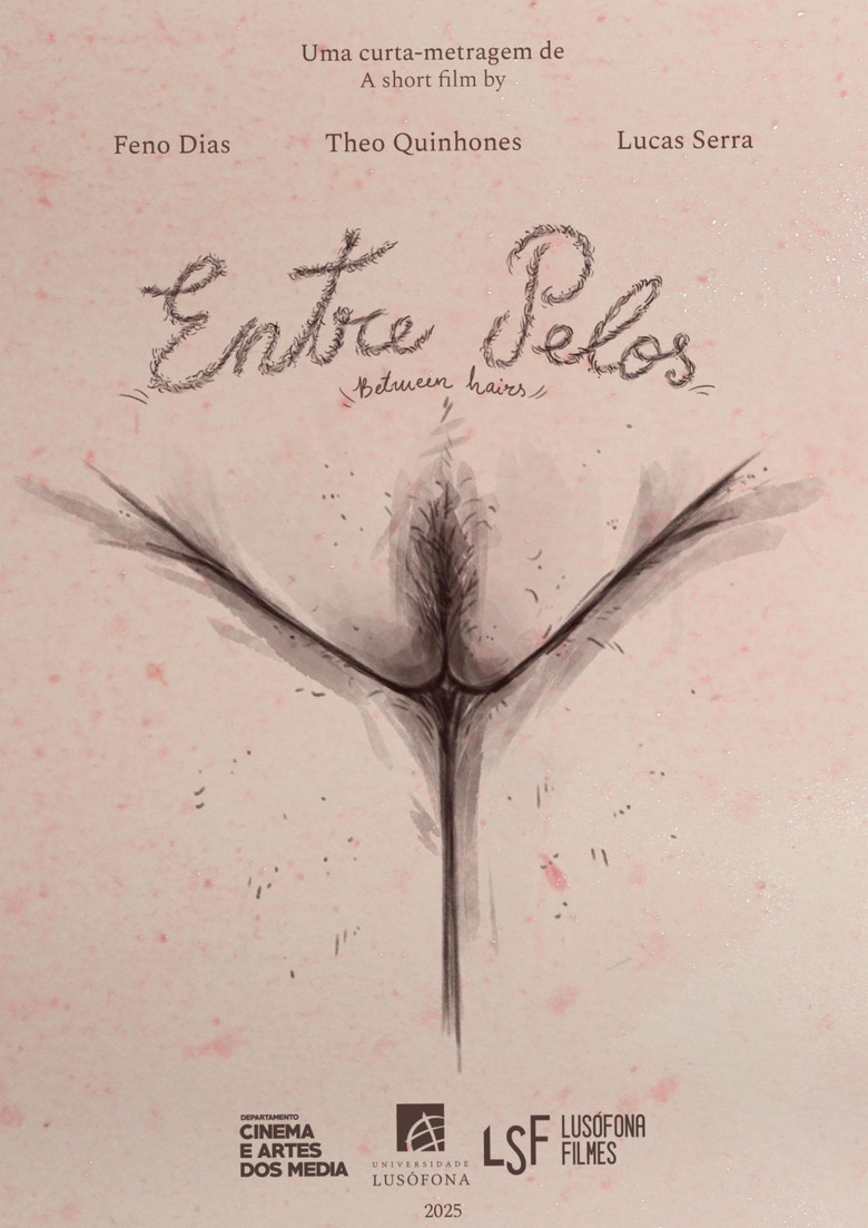 Between Hairs poster background