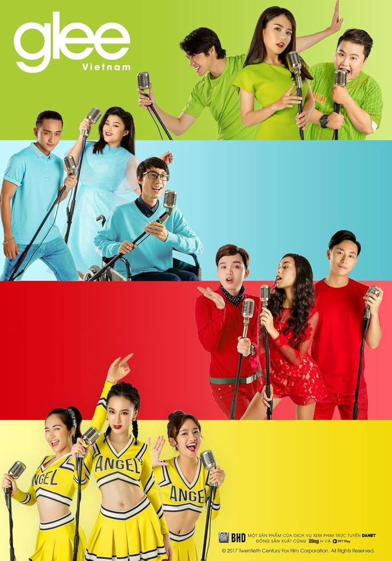 Glee Vietnam poster background