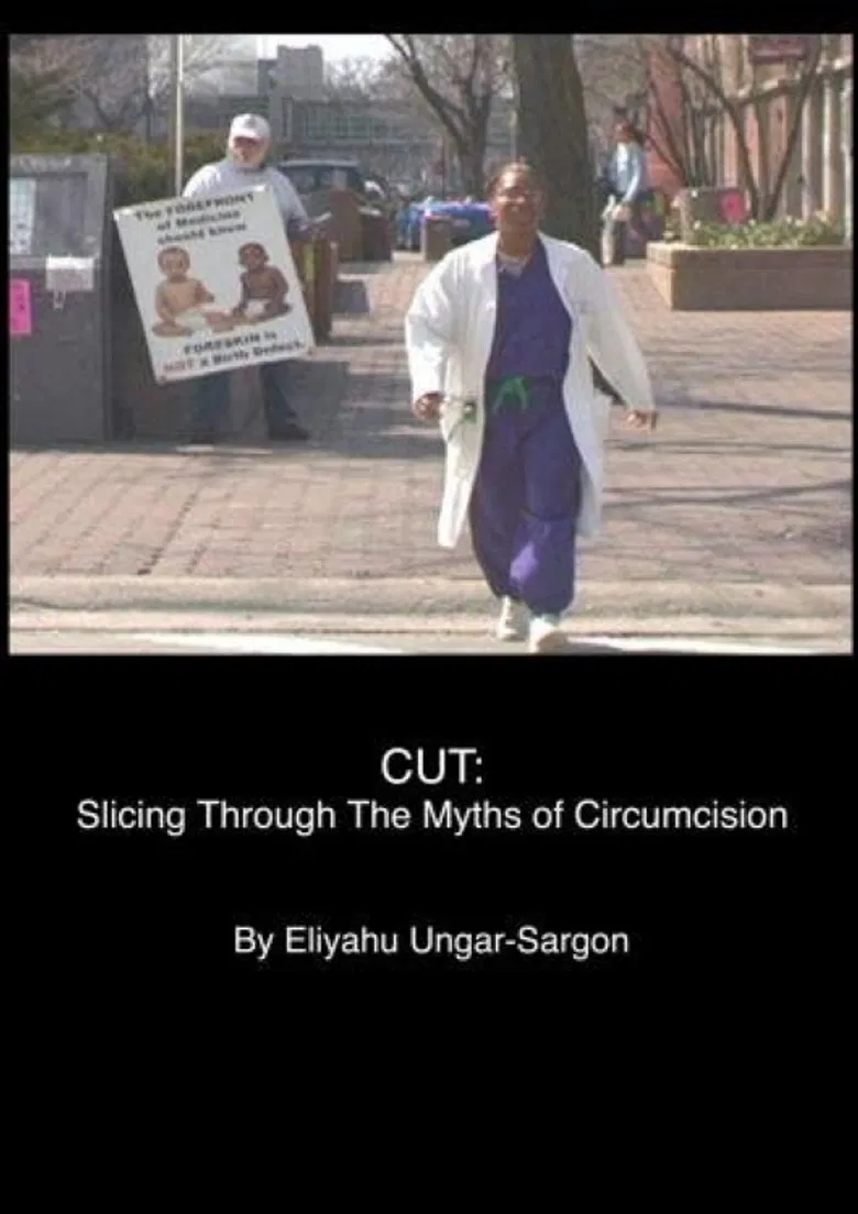 Cut: Slicing Through the Myths of Circumcision poster background