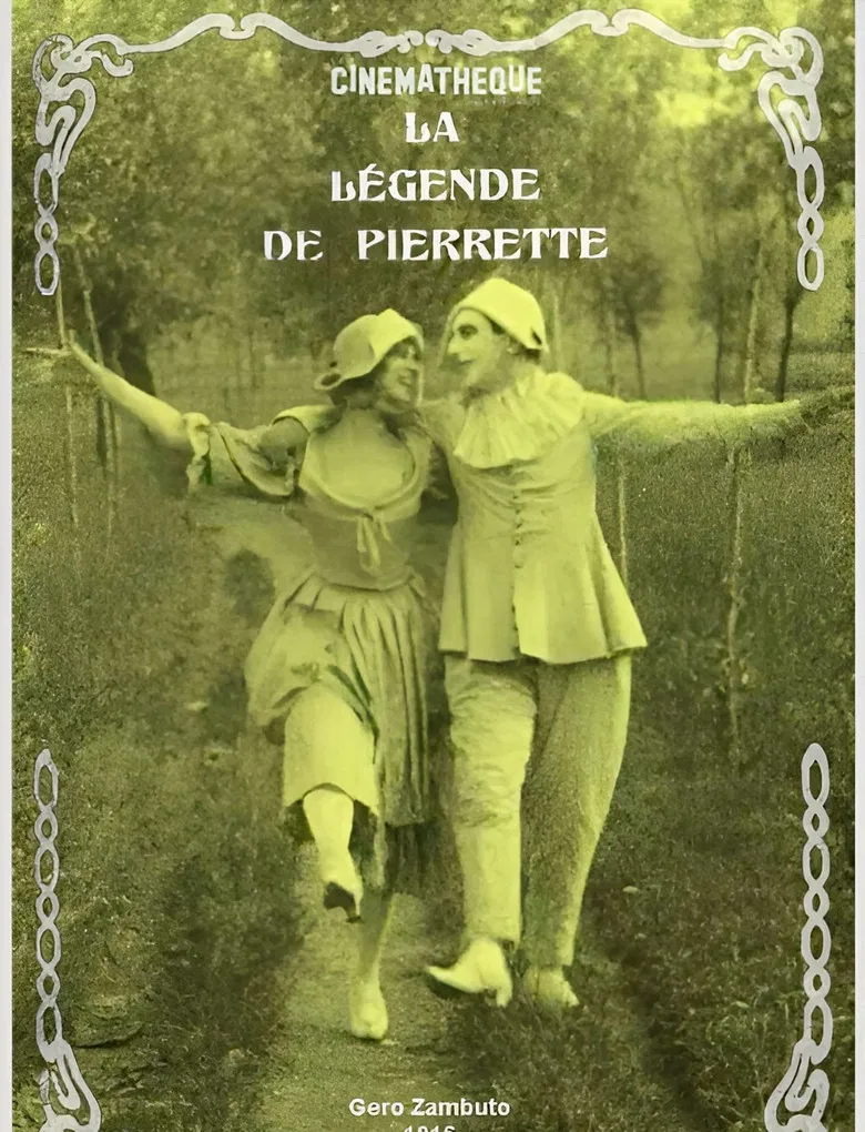 La Leggenda di Pierrette poster background