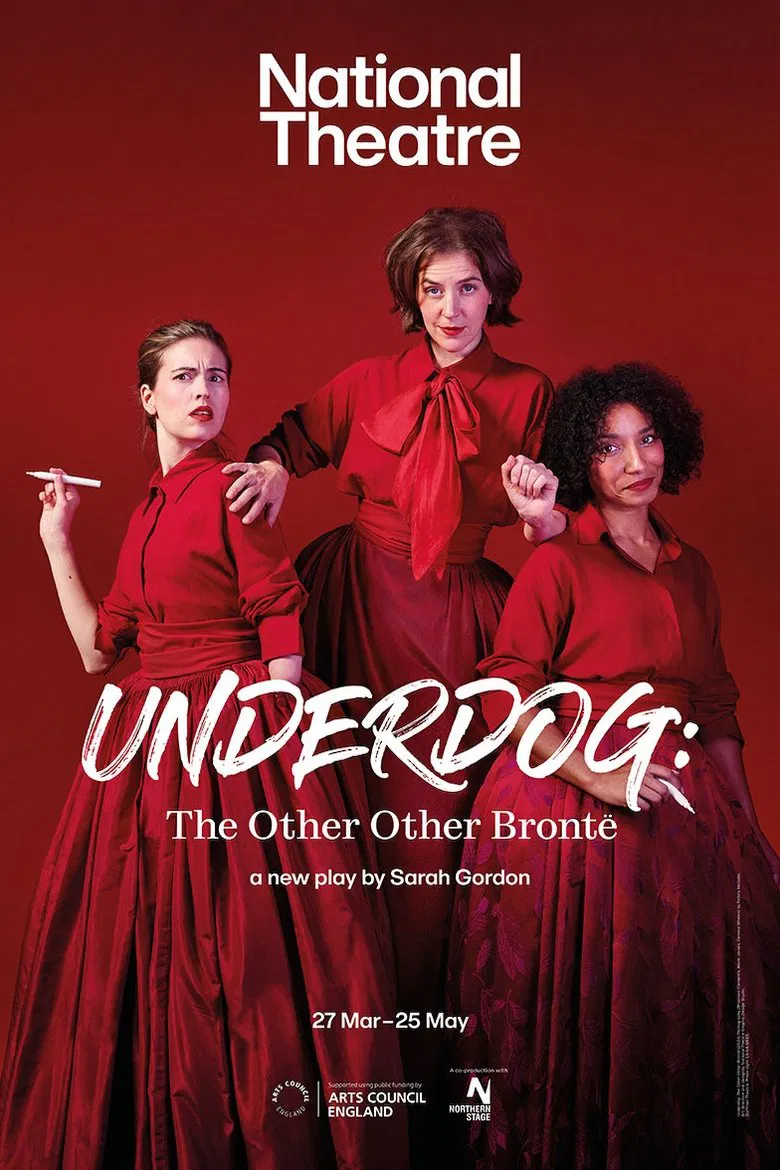 National Theatre Live: Underdog: The Other Other Brontë poster background