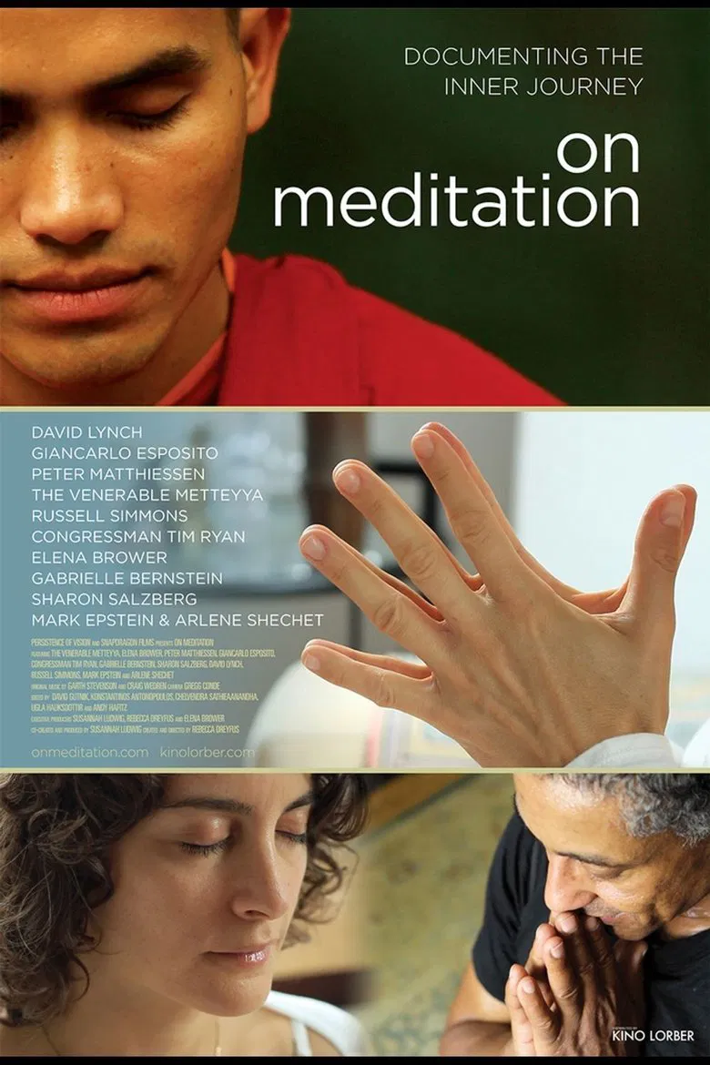 On Meditation poster background