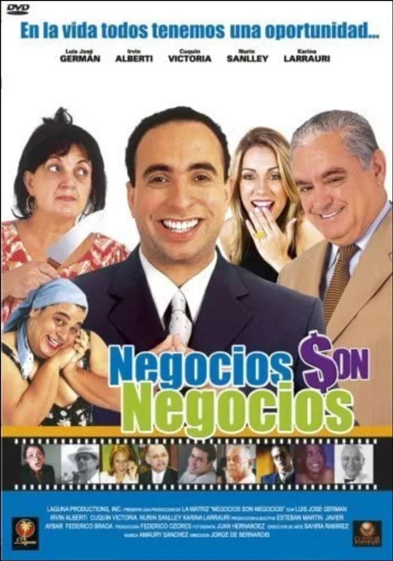 Negocios son negocios poster background