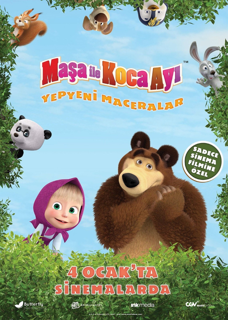 Masha i Medved 3 poster background