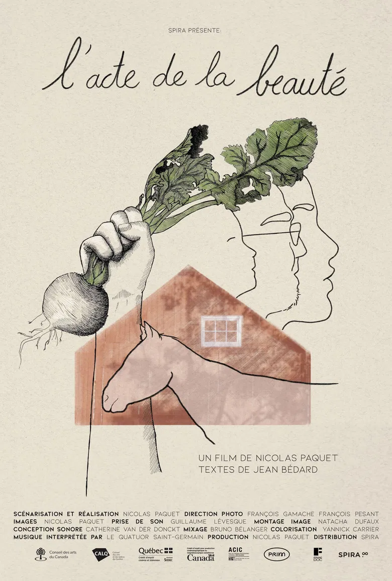 L'acte de la beauté poster background