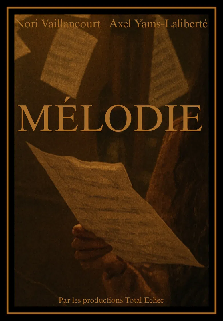Mélodie poster background