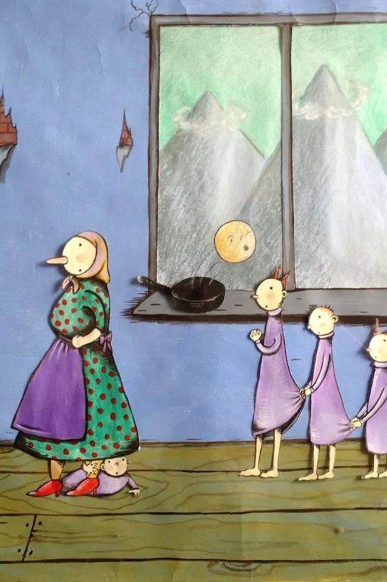 Sagan om pannkakan poster background