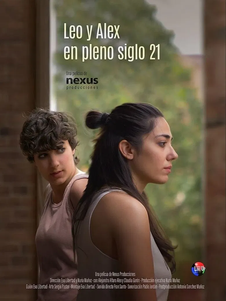 Leo & Alex in the Middle of the 21st Century poster background