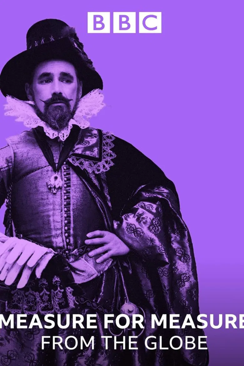 Measure for Measure: Live from the Globe poster background
