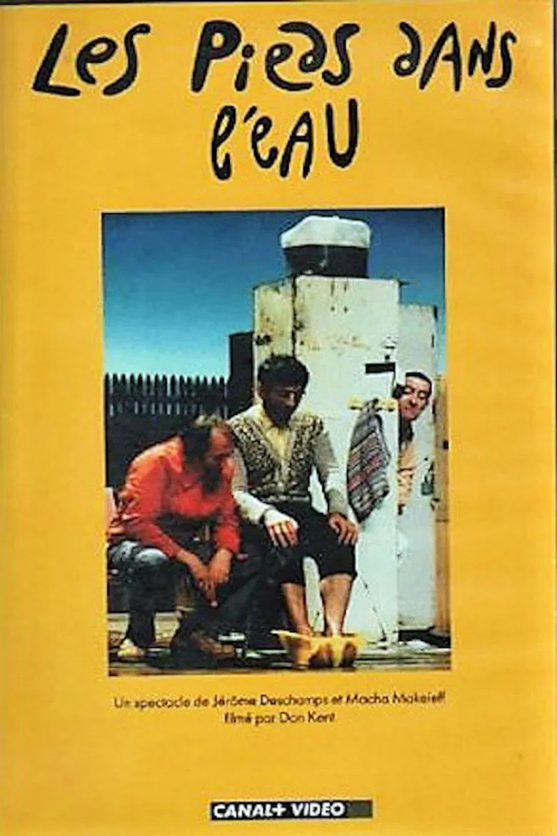 Les Deschiens - Les pieds dans l'eau poster background