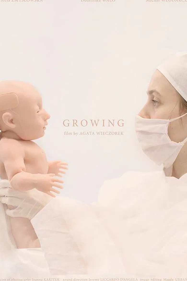 Growing poster background