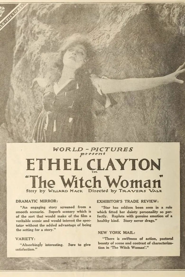 The Witch Woman poster background