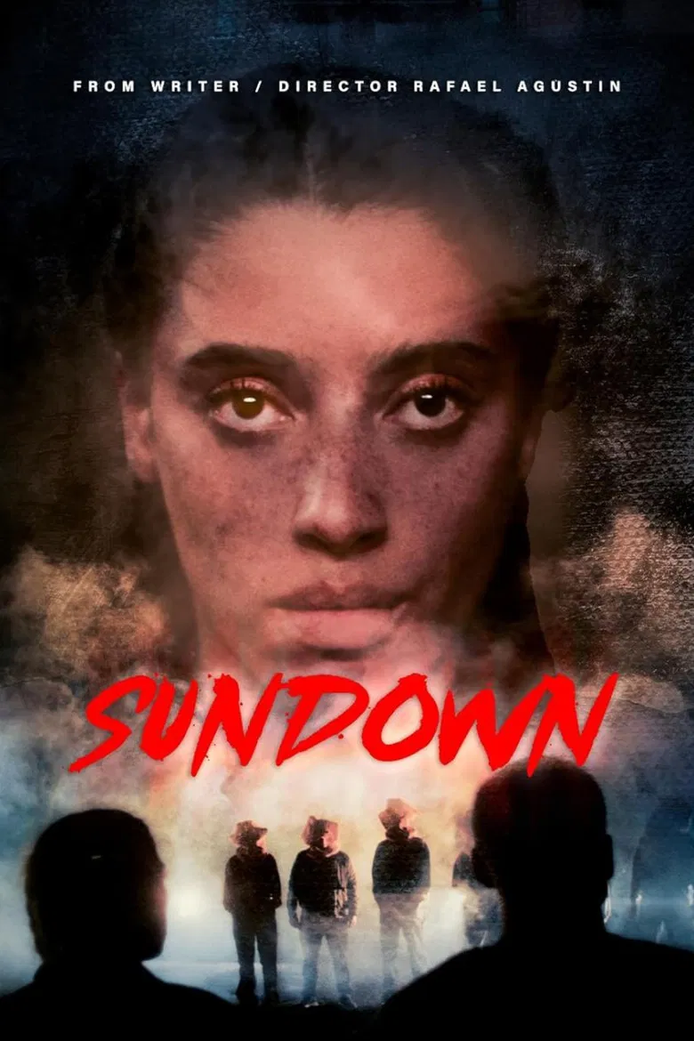 Sundown poster background