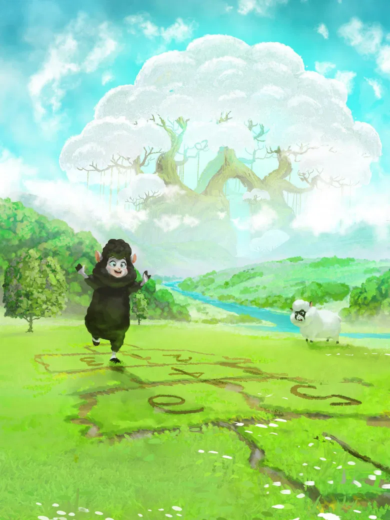 Valentino poster background