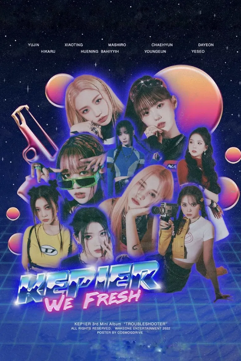 Troubleshooter SC ‘OutNow’ poster background