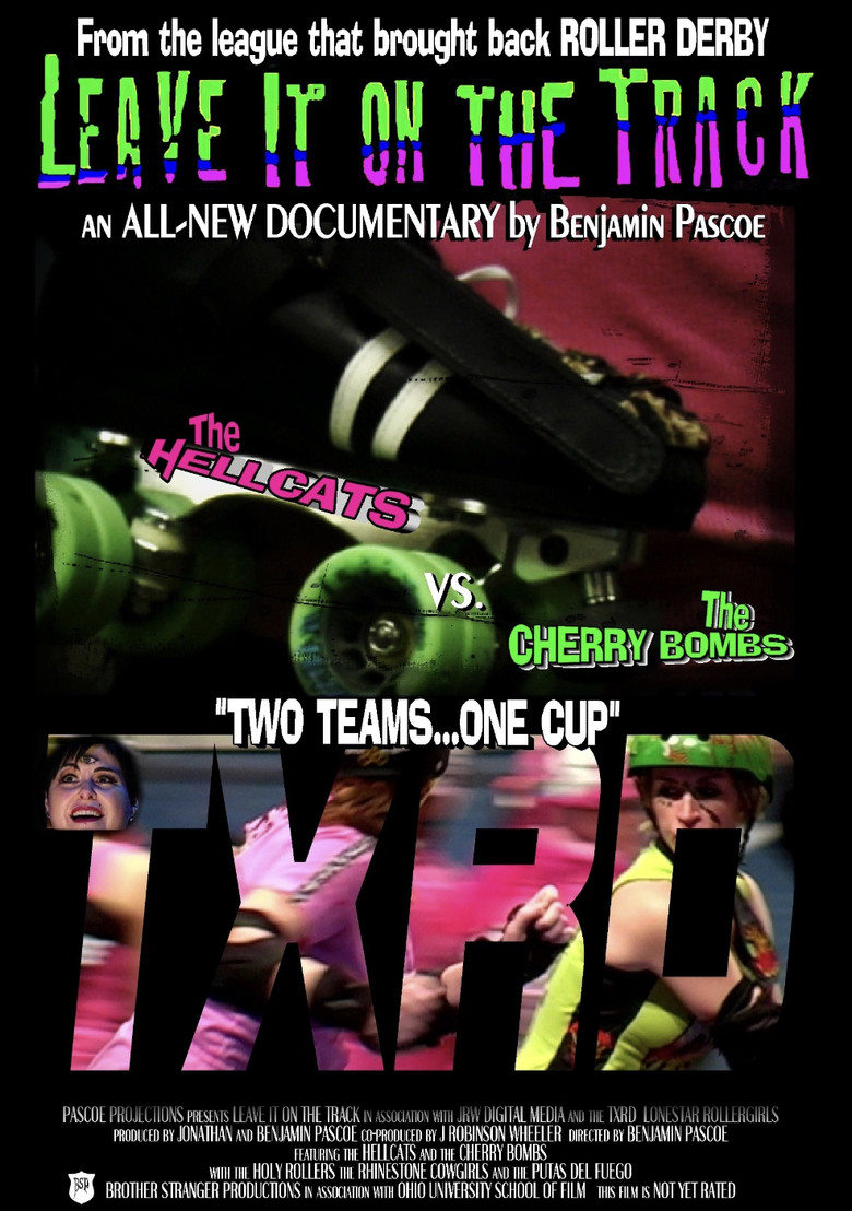 Leave It On The Track poster background