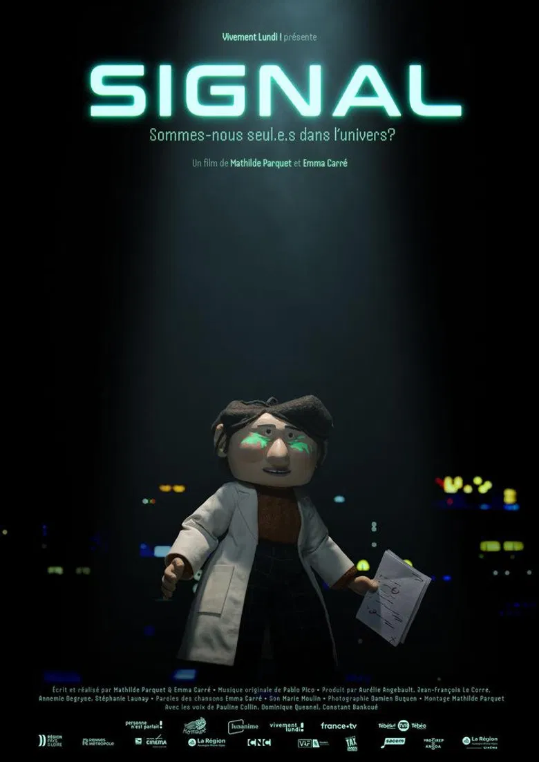 Signal poster background