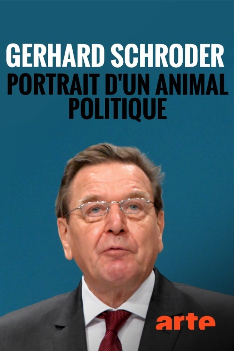 Gerhard Schröder - Schlage die Trommel poster background