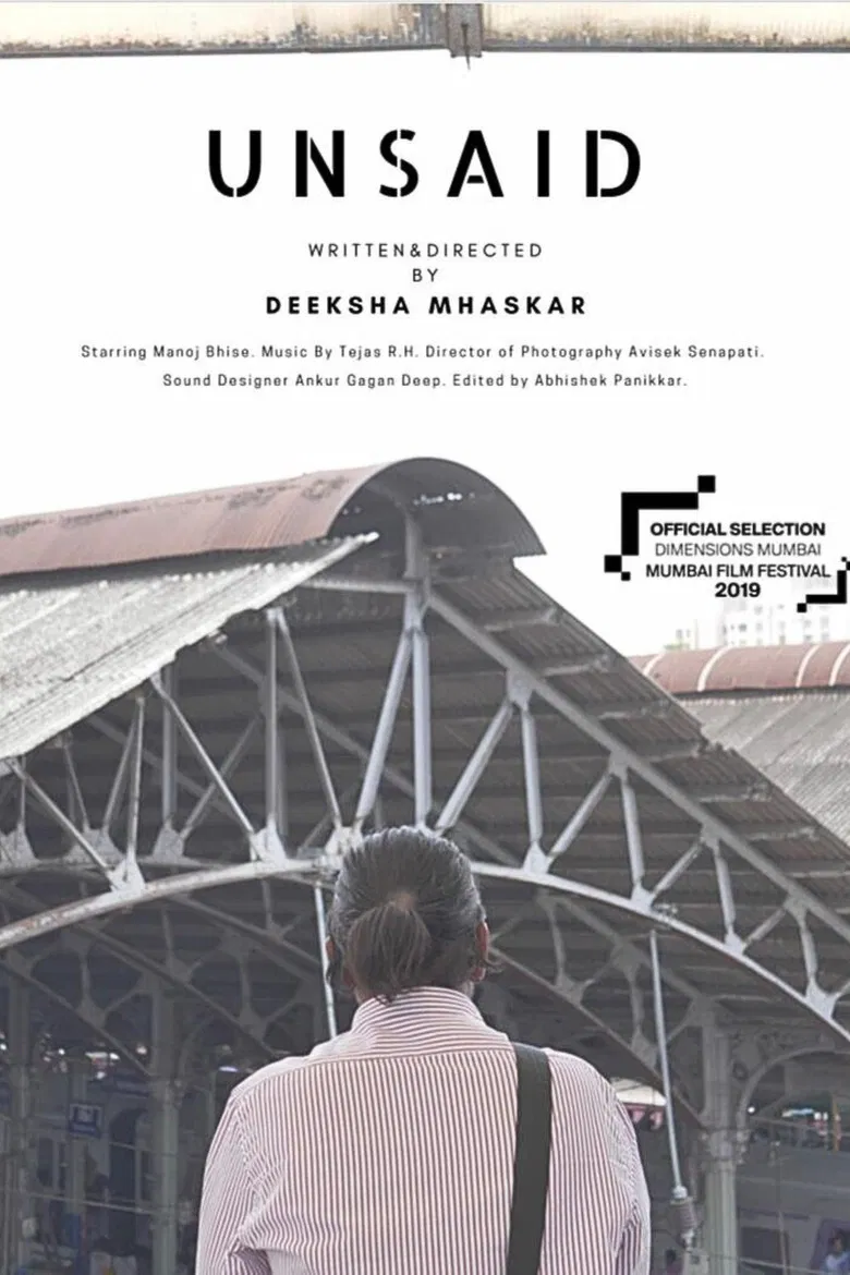 Unsaid poster background