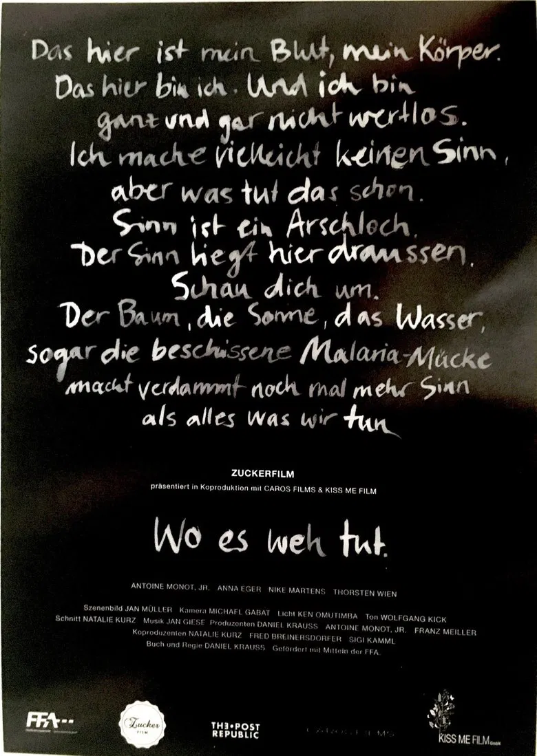 Where Does It Hurt? poster background