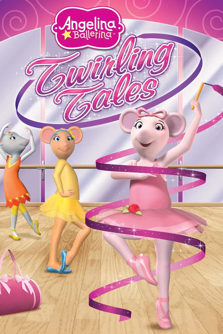 Angelina Ballerina: Twirling Tales poster background