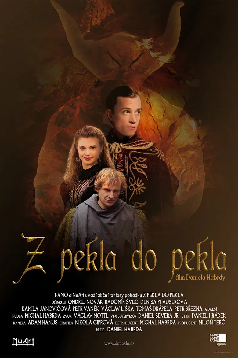Z pekla do pekla poster background