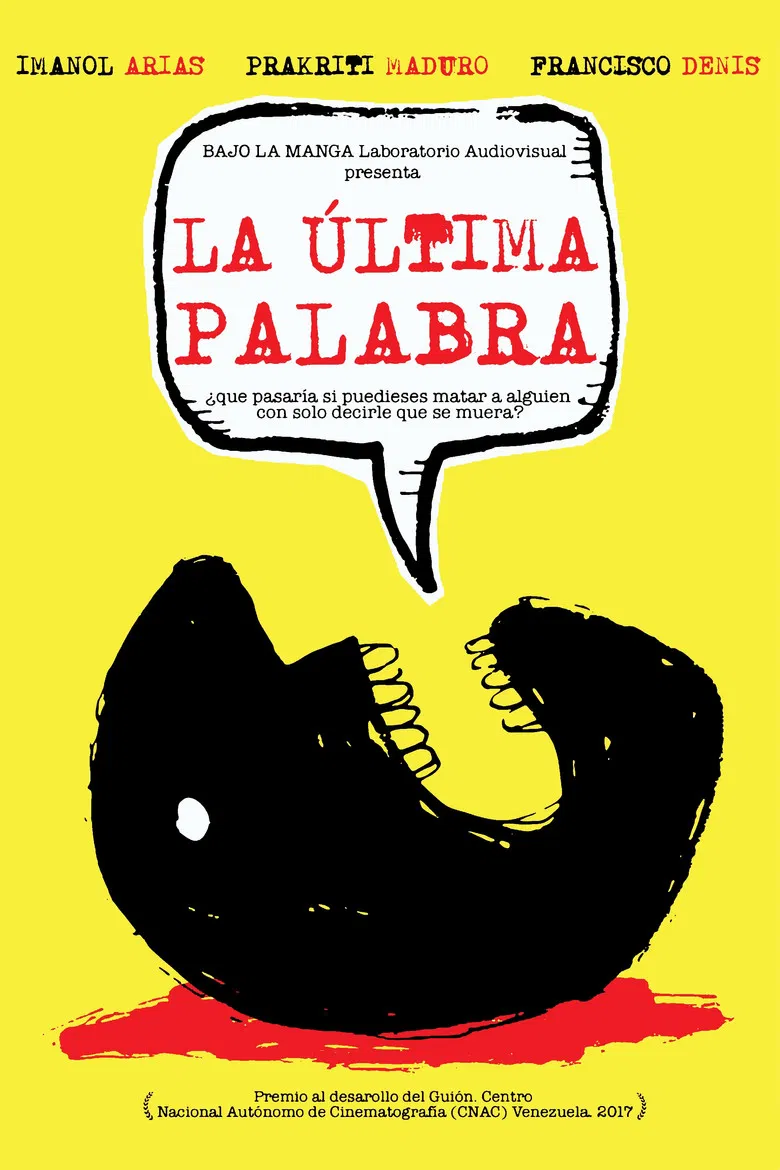 La última palabra poster background