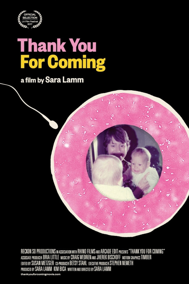 Thank You for Coming poster background