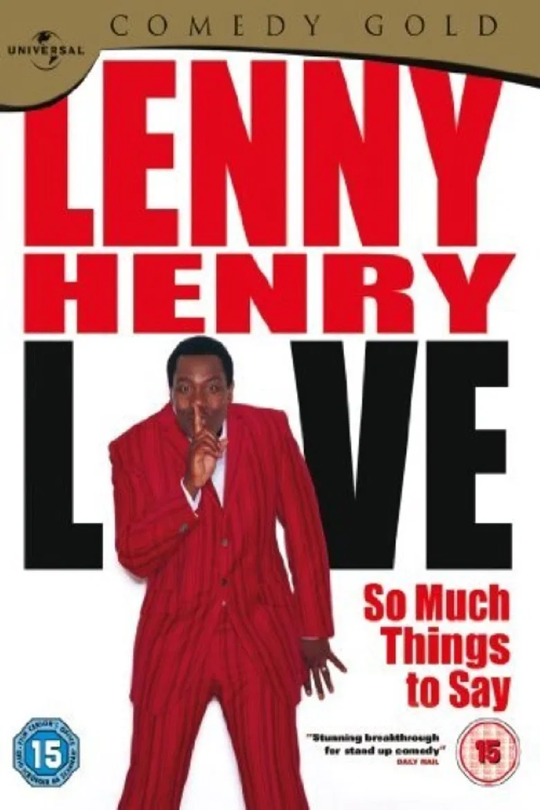 Lenny Henry Live - So Much Things To Say poster background