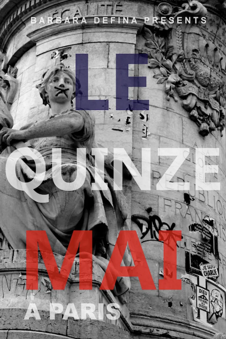 May 15th in Paris poster background