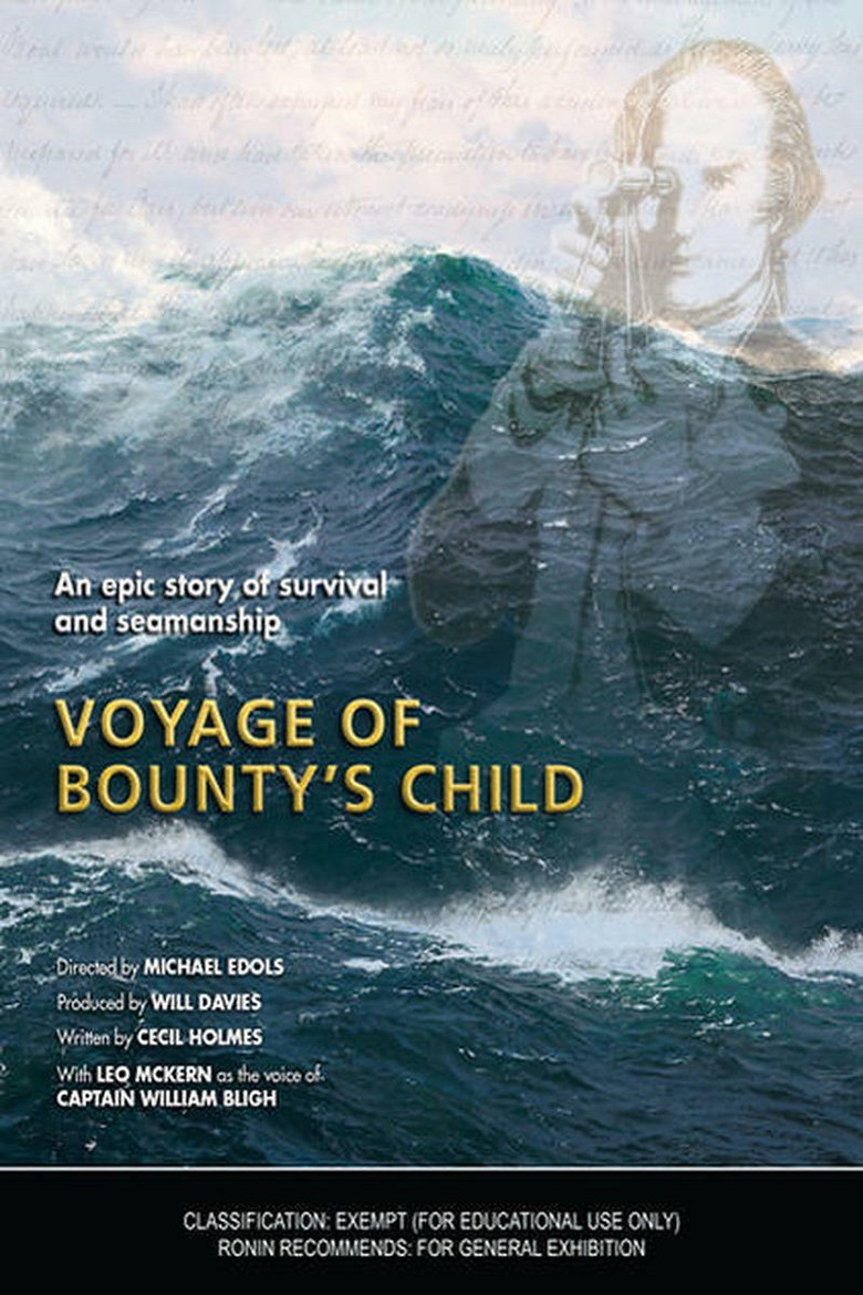 Voyage of Bounty's Child poster background