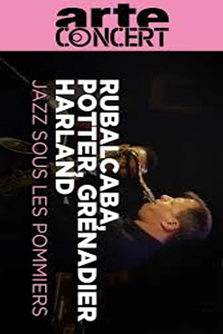 Gonzalo Rubalcaba, Chris Potter, Larry Grenadier and Eric Harland Jazz sous les Pommiers 2025 poster background