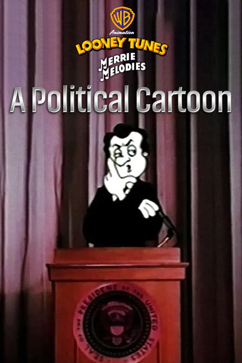 A Political Cartoon poster background