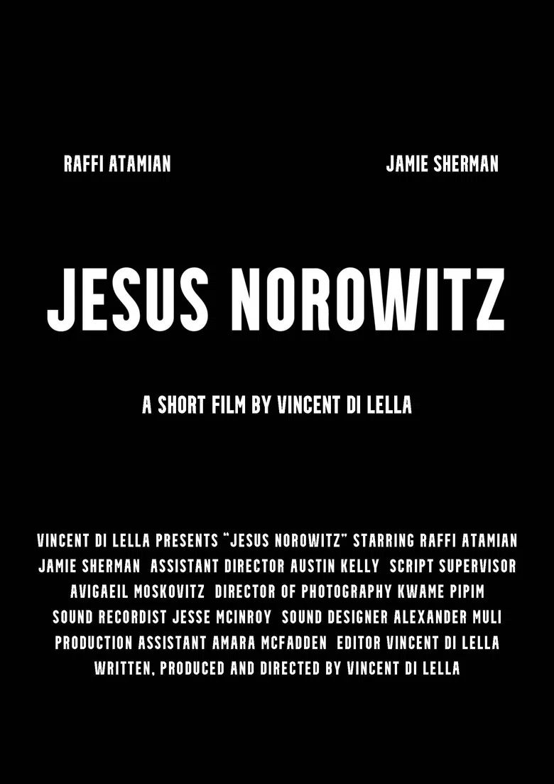 Jesus Norowitz poster background