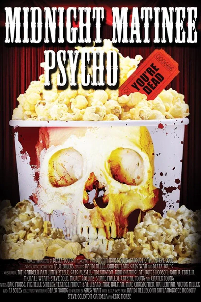 Midnight Matinee Psycho poster background