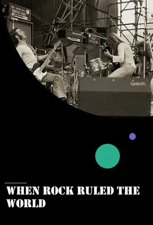 When Rock Ruled the World poster background