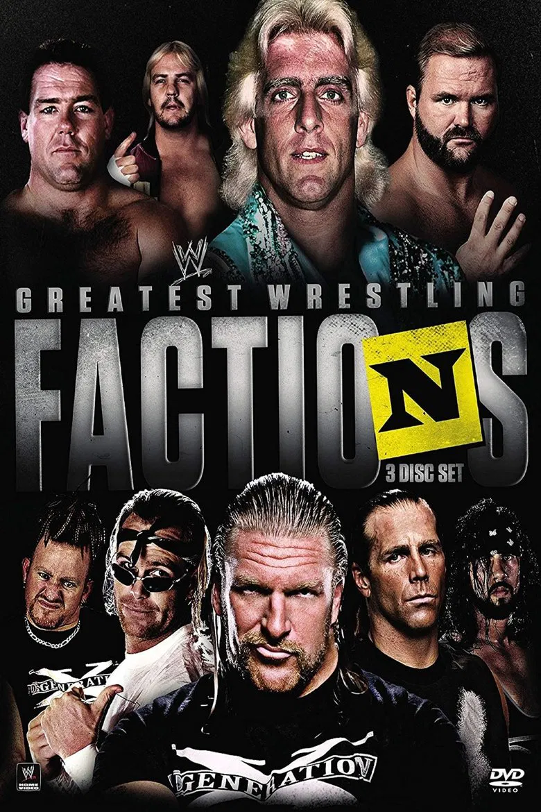WWE Greatest Wrestling Factions poster background