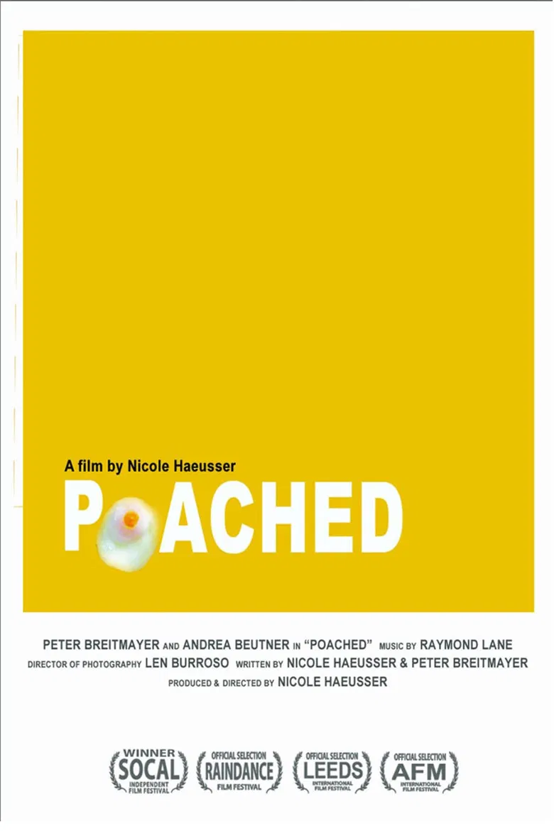 Poached poster background