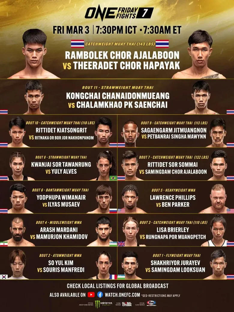 ONE Friday Fights 7: Rambolek vs. Theeradet poster background