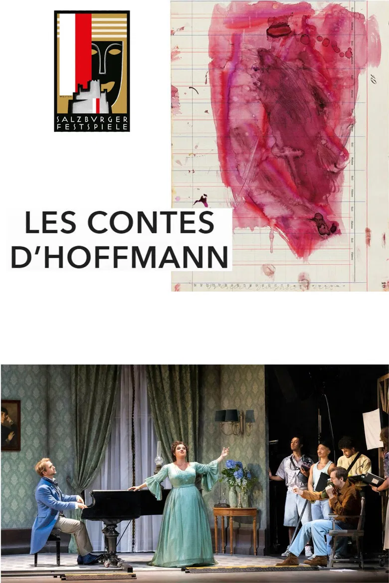Les Contes d'Hoffmann poster background
