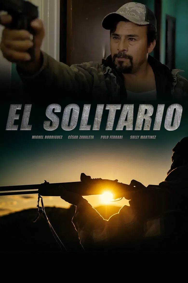 El Solitario poster background