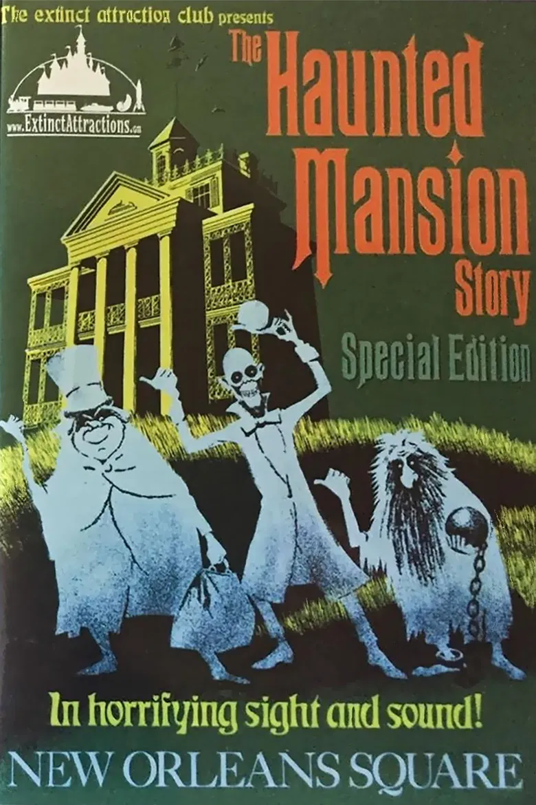 Extinct Attractions Club Presents: The Haunted Mansion Story poster background